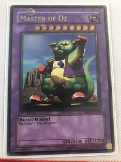 yugioh Master of Oz Ultimate rare 1st ed LP - Image 2
