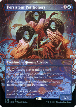 Persistent Petitioners (Secret Lair 599) FOIL PROMO NM Blue Rare CARD ABUGames - Image 1