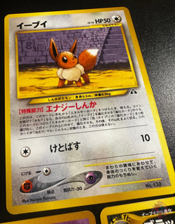 Eevee, Espeon, Umbreon | Neo Premium File 2 Promo 2000 - Japanese Pokemon Cards - Image 3