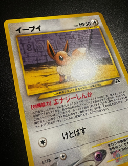 Eevee, Espeon, Umbreon | Neo Premium File 2 Promo 2000 - Japanese Pokemon Cards - Image 4