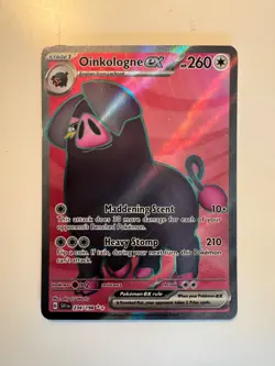 Pokemon Card • Oinkologne ex • Scarlet & Violet 234/198 • UR • ENG • MINT - Image 1