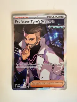 Pokemon Card • Professor Turo’s Scenario • Paradox Rift 240/182 • UR • EN • MINT - Image 1