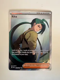 Pokemon Card • Rika • Paradox Rift 241/182 • Ultra Rare • ENG • MINT - Image 1
