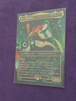 Dr. Eggman - FOIL BORDERLESS #2084 - Sonic Secret Lair - NM MTG - Image 2