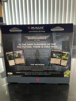MTG Universes Beyond WARHAMMER 40,000 - COMMANDER DECK - Necron Dynasties - Image 2