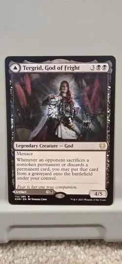 MTG Tergrid, God of Fright Kaldheim Regular NM x1 - Image 1