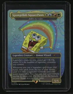 MTG Secret Lair Drop Series SpongeBob SquarePants - Jodah the Unifier Foil - Image 1