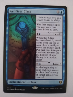 Artificer Class - Commander Legends: Battle for Baldur's Gate (CLB) - #663 - MtG - Image 1