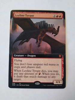 Leyline Tyrant (Extended Art) - Zendikar Rising (ZNR) - #348 - MtG - Image 1