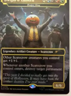 MTG FOIL Dwight o' Lantern Reaper King Secret Lair Drop Series (SLD) 2170 - Image 1