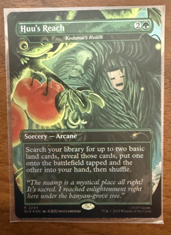 FOIL - Huu's Reach - Kodama's Reach - Secret Lair- Avatar The Last Airbender MTG - Image 2