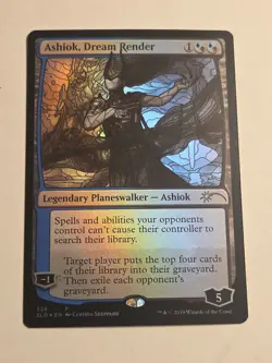 Ashiok, Dream Render (Stained Glass) FOIL X1 SLD MTG Secret Lair - Image 1