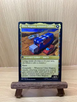 Ultra Magnus Tactician // Ultra Magnus Armored Carrier - NM - MTG Transformers - Image 2