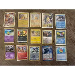 Pokemon Card Lot #1-30 Cards Total - Image 1