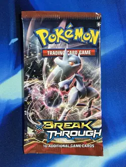 Pokemon 2015 XY Breakthrough Booster Pack M Mewtwo Ex Art Mewtwo Mew Nm M - Image 1