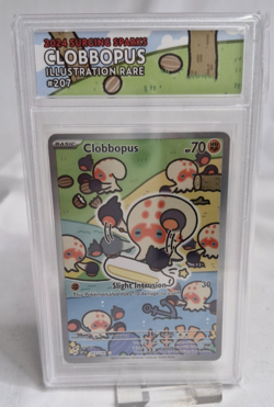 Pokemon TCG Clobbopus Illustration Rare Sv08: Surging Sparks 207/191 NM - Image 1