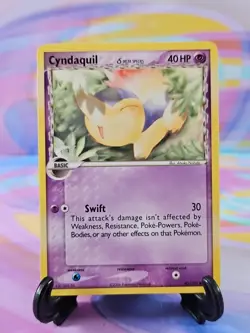 Pokemon TCG Dragon Frontiers Card | Cyndaquil (Delta Species) 45/101 Common - Image 1