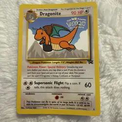 Dragonite - Wizards Black Star Promo #5 - Kids WB Pokemon First Movie (1999) - Image 1