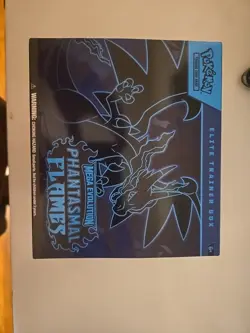Opened Pokemon Mega Evolution Phantasmal Flames ETB Elite Trainer Box Read - Image 2