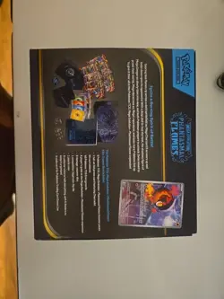 Opened Pokemon Mega Evolution Phantasmal Flames ETB Elite Trainer Box Read - Image 3