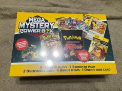 Pokemon - 2025 Mega Mystery Power Box - Meijer Exclusive - New & Sealed - Image 1