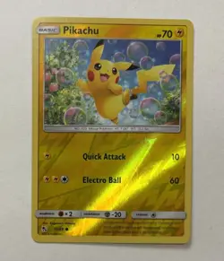 Pikachu 19/68 Hidden Fates 2019 REVERSE HOLO FOIL Pokemon TCG Card - NM - Image 1
