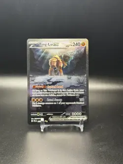 POKEMON SCARLET & VIOLET PALDEA EVOLVED #263 TING-LU EX SIR - NM - Image 1
