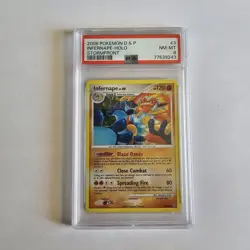 2008 POKEMON DIAMOND & PEARL STORMFRONT #3 INFERNAPE-HOLO PSA 8 - Image 1