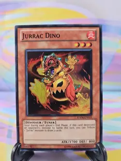 Yu-Gi-Oh TCG Card | Jurrac Dino HA04-EN015 - Image 1