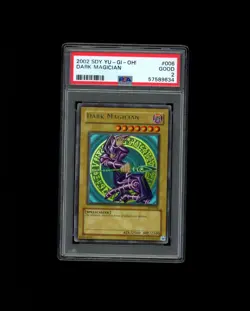 2002 Yu-Gi-Oh! SDY-006 DARK MAGICIAN HOLO! Original PSA 2 Graded, LOW POP 634 - Image 1
