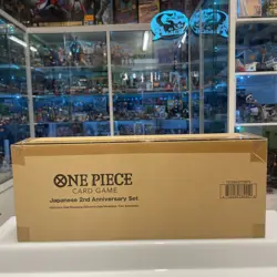 Bandai One Piece Card Game Japanese 2nd Anniversary Set - Image 1