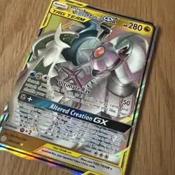 Pokemon Arceus Dialga Palkia GX Cosmic Eclipse Tag Team Card 156/236 Mint/LP - Image 1