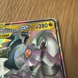 Pokemon Arceus Dialga Palkia GX Cosmic Eclipse Tag Team Card 156/236 Mint/LP - Image 4