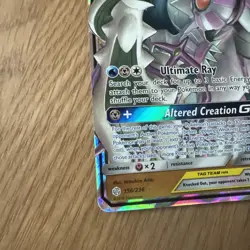 Pokemon Arceus Dialga Palkia GX Cosmic Eclipse Tag Team Card 156/236 Mint/LP - Image 5