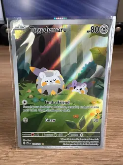 Togedemaru 134/094 - Phantasmal Flames - Pokemon Card - NM/Mint - Image 1