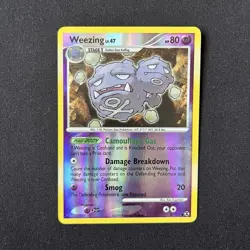 Weezing Reverse Holo 87/111 Rising Rivals Pokemon Card - Image 2