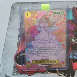 OP03-112 SP Charlotte Pudding Alt Art One Piece Card Game - Image 1