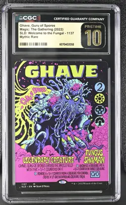 GHAVE, GURU OF SPORES Secret Lair Welcome to the Fungal CGC Pristine 10 MTG - Image 1