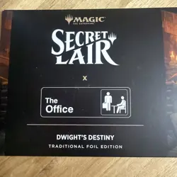 MTG Secret Lair x The Office: Dwight's Destiny Foil Edition Sealed - Image 4