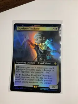 MTG Papalymo Totolymo (Extended Art) Foil NM Commander: FINAL FANTASY Magic 180 - Image 1