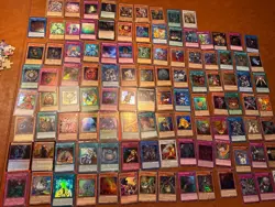 Lot Of Yugioh And Magic The Gathering Holo Cards (100 Holos) - Image 1