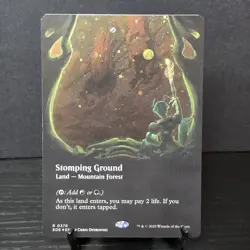 MTG Edge of Eternities Stomping Ground (Borderless - Galaxy Foil) 0378 - Image 2
