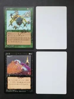 SIGNED Phil Foglio Artist Proof _MTG CHI BB 4E Fourth KILLER BEES + GREED _1/50! - Image 1