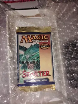 Vintage Magic the Gathering Starter 1999 Pack- 15 Cards Rare Booster. - Image 1