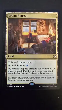 Urban Retreat R Marvel's Spider-Man 187 NM - Image 1