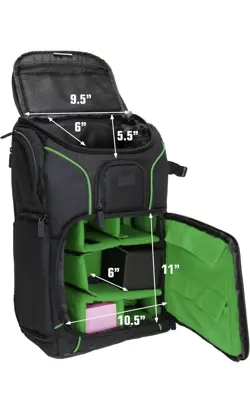 USA Gear Magic the Gathering Backpack with Customizable Interior [OPENBOX] - Image 3