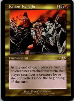 MTG Planeshift Keldon Twilight LP - Image 1