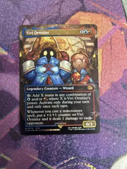 MTG Chocobo Foil Vivi Ornitier (Borderless) Final Fantasy On Hand Pack Fresh!! - Image 2
