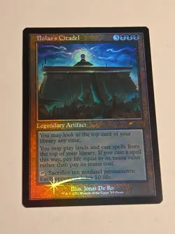 Bolas's Citadel X1 FOIL PROMO Retro Border - Image 1