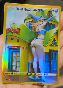 Dark Magician Girl - Anime - Waifu - Pokemon - DIY - Full Art - Sticker - Image 2